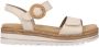 Remonte -Dames off-white-crÈme-ivoorkleur sandalen - Thumbnail 7