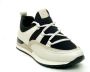 Remonte Sneaker met elastische instap Offwhite Zwart - Thumbnail 3