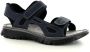 Rieker Donkerblauwe Synthetische Sandalen met Klittenbandsluiting Blauw Heren - Thumbnail 8