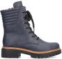 Rieker Veterboot 72600-14 Blauw Warm Gevoerd - Thumbnail 3