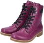 Rieker Paarse Veterboot voor Dames Purple Dames - Thumbnail 2