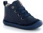 Shoesme Baby Veterschoenen Jongens Dark Blue Leer - Thumbnail 3