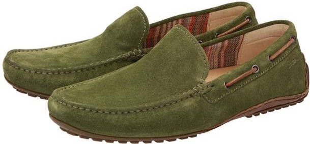 Sioux Instappers Groen Suede 320405 Heren Suède - Foto 6