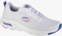 Skechers Dames Mesh Veterschoenen White Dames - Thumbnail 2