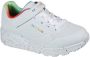 Skechers Uno Lite Rainbow Specks Sneakers Meisjes Wit - Thumbnail 2