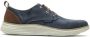 Skechers Status 2.0 Pexton Sneaker Heren Blauw - Thumbnail 4