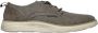 Skechers Status 2.0 Pexton Sneaker Heren Taupe - Thumbnail 5