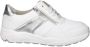 Solidus Solid 10228 Wit combi kleurige brede dames sneakers met rits - Thumbnail 2