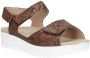 Solidus 46017 30276 sandaal G bruin cognac vlecht leder - Thumbnail 10