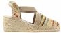 Toni Pons Terra-MA Espadrilles Sleehak Dames Raffia Multi - Thumbnail 3