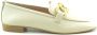 Unisa Klassieke Leren Loafers Beige Dames - Thumbnail 4