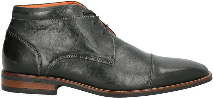 Van lier 3695 50 zwart Veterschoenen