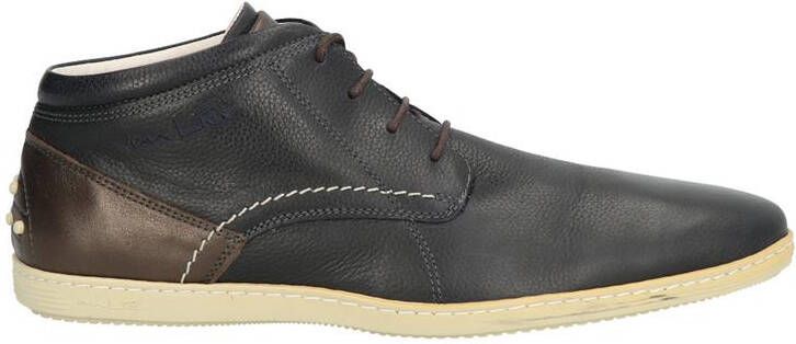 Van lier 5407 48 blauw combi Veterschoenen