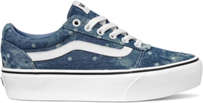 Vans Ward Platform Denim Dots