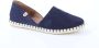 Merkloos Sans marque Verbenas Dames Espadrilles Carmen Blauw - Thumbnail 5