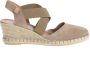 Verbenas Mila Sandalen Touwzool taupe - Thumbnail 3