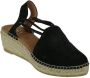 VIGUERA Vitelo Black 1825 Dames Espadrilles Zwart - Thumbnail 11