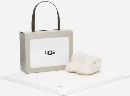 Ugg Bixbee-laarsje en Lovey-dekentje voor kinderen in White