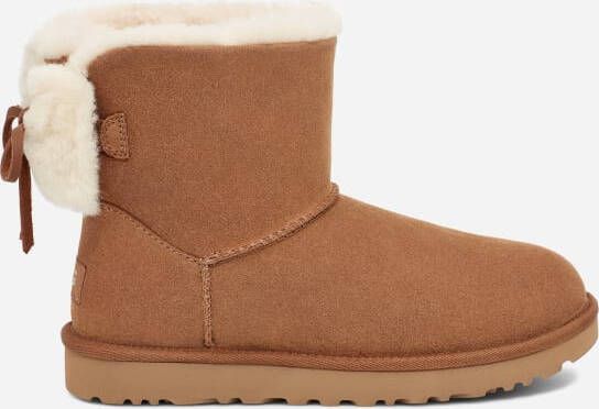 Ugg Classic Double Bow Mini-laars in Brown