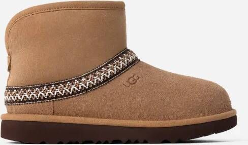 Ugg Classic Mini Crescent-laars voor Grote Kinderen in Brown