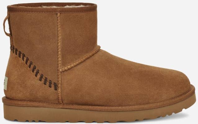 Ugg Classic Mini Deco suède laars voor Heren in Brown