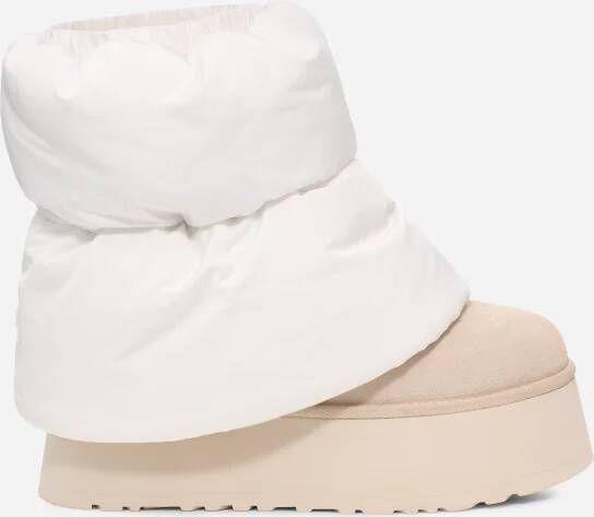 Ugg Classic Mini Dipper Puffer-laars in White