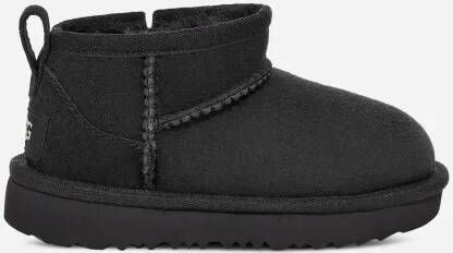 Ugg Classic Ultra Mini-laars voor kinderen in Black