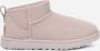 Ugg Classic Ultra Mini-laars voor dames in Pale Smoke - Thumbnail 3