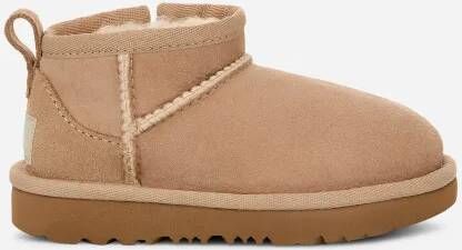 Ugg Classic Ultra Mini-laars voor kinderen in Beige