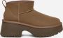 Ugg Laarzen Classic Ultra Mini New Heights Brown Dames - Thumbnail 3