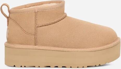 Ugg Classic Ultra Mini Platform-laars voor kinderen in Brown