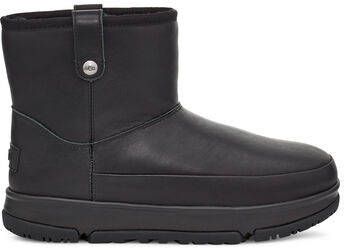 Ugg Classic Weather Mini Laarzen voor Dames in Black | Leder