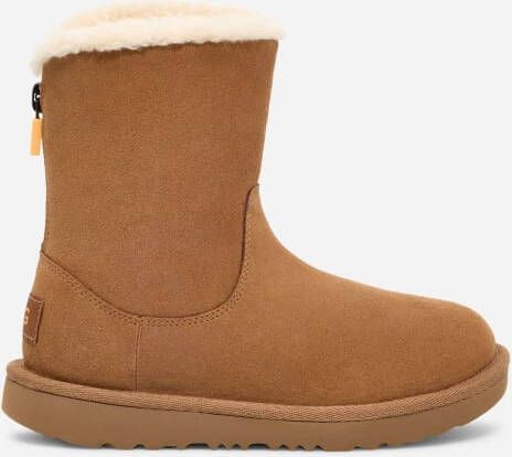 Ugg Classic Zip It-laars voor kinderen in Brown