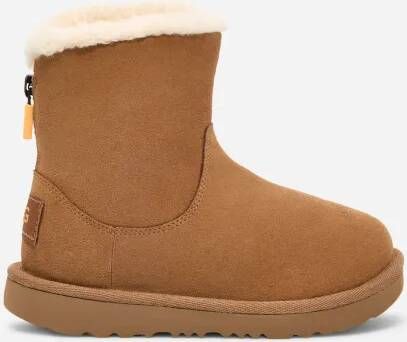 Ugg Classic Zip It-laars voor kinderen in Brown