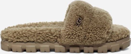 Ugg Cozetta krullende pantoffel voor Dames in Brown