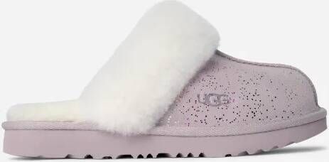 Ugg Cozy II Shimmer Sky-pantoffel in Pale Smoke Rainbow Metallic