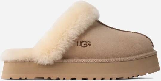 Ugg Disquette-pantoffel voor dames in Beige