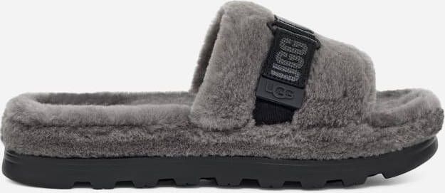 Ugg Fluff Up-slipper voor Heren in Black