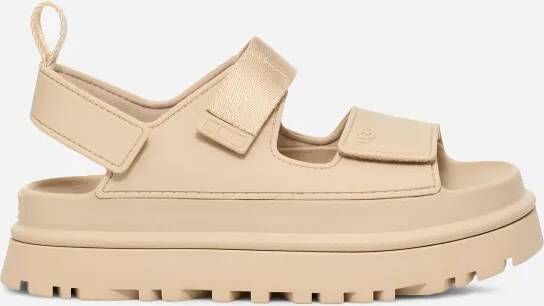 Ugg GoldenGlow-sandaal voor dames in Sea Salt