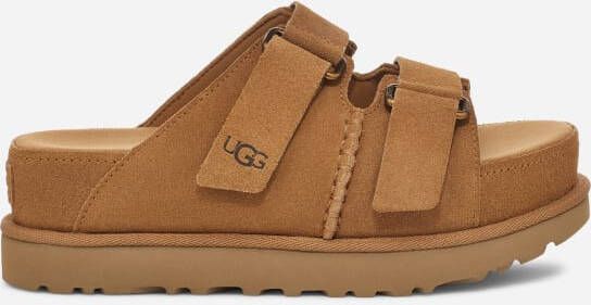 Ugg Goldenstar Hi-slipper voor dames in Brown