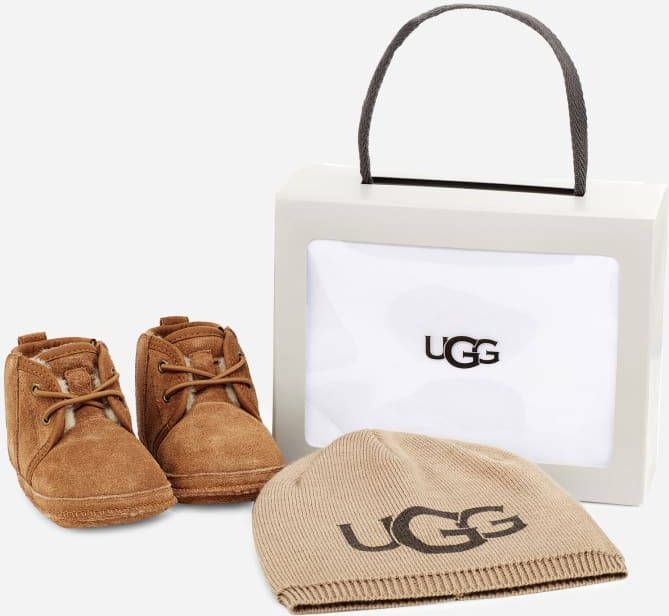 UGG Baby Neumel Babyschoenen Babyslofjes Cognac - Foto 3