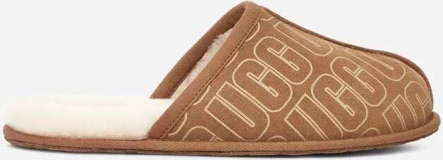 Ugg Scuff Graphic in Brown