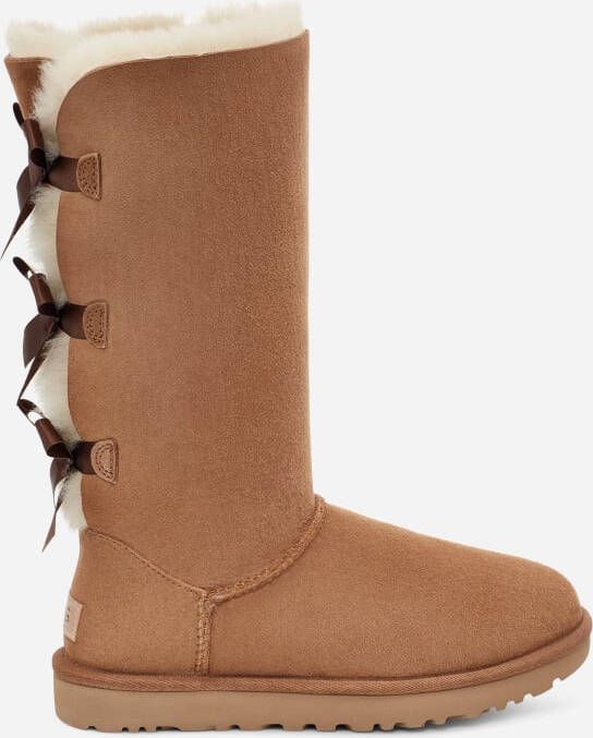 Ugg Tall Bailey Bow II-laars voor dames in Brown