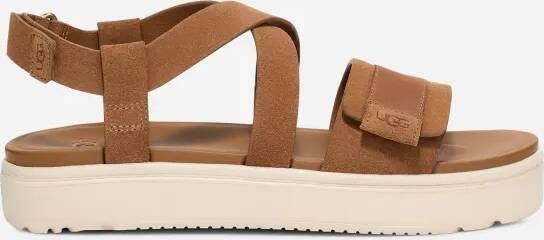 Ugg Zayne Ankle Strap II-sandaal voor dames in Brown