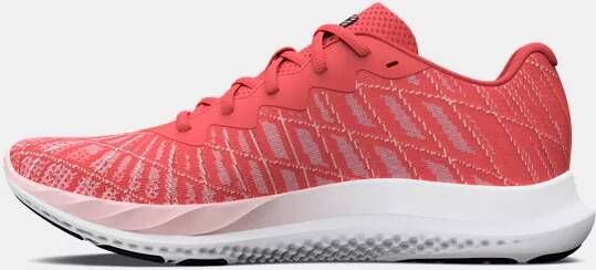 Under Armour Dameshardloopschoenen Charged Breeze 2 Venom Rood Beta Roze Fizz 38.5