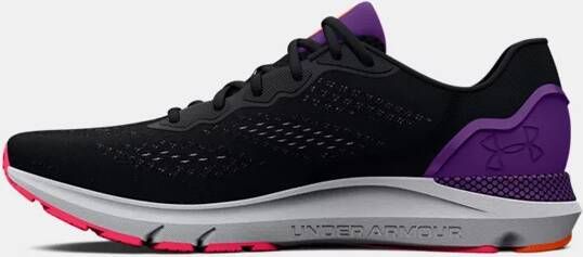 Under Armour Dameshardloopschoenen HOVR™ Sonic 6 Zwart Galaxy Purper Roze Shock 39