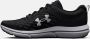 Under Armour Herenhardloopschoenen Charged Assert 10 Zwart Zwart Wit 45.5 - Thumbnail 2