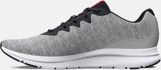 Under Armour Herenhardloopschoenen Charged Impulse 3 Knit Wit Rood Rood 43