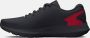 Under Armour Herenhardloopschoenen Charged Rogue 3 Zwart Rood Rood 45.5 - Thumbnail 2