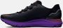 Under Armour Herenhardloopschoenen HOVR™ Sonic 6 Storm Zwart Metro Purper Zwart 49.5 - Thumbnail 2